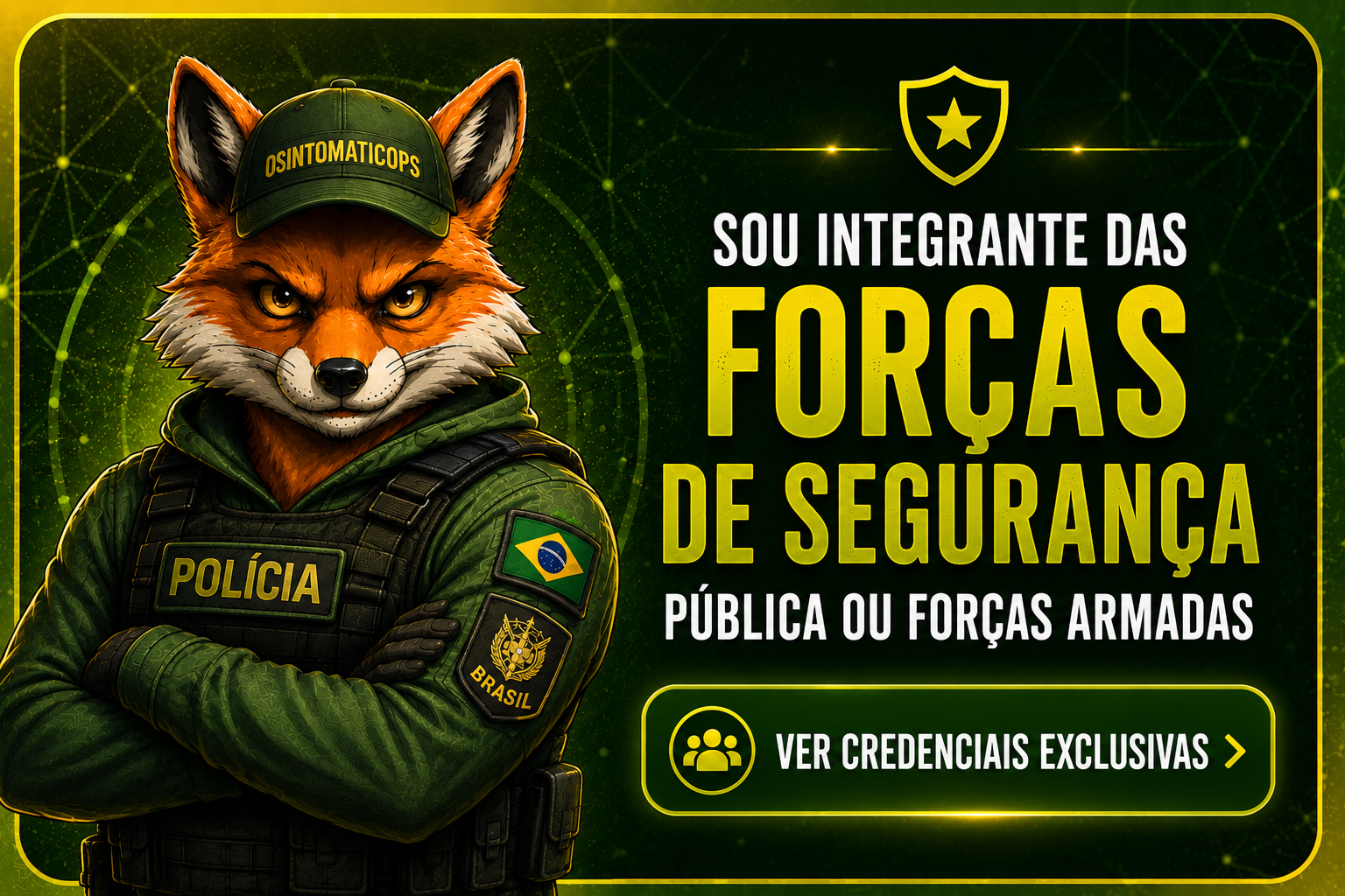 Ingressos para forças de segurança